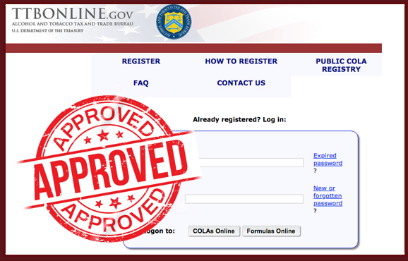 Picture of COLAs online web portal